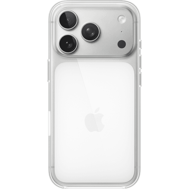 APPLE Clear met MagSafe Telefoonhoesje voor Apple iPhone 17 Pro Transparant