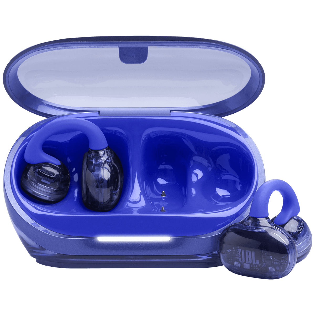JBL Soundgear Clips 2025 Open-ear Draadloze oordopjes Blauw — afbeelding 1