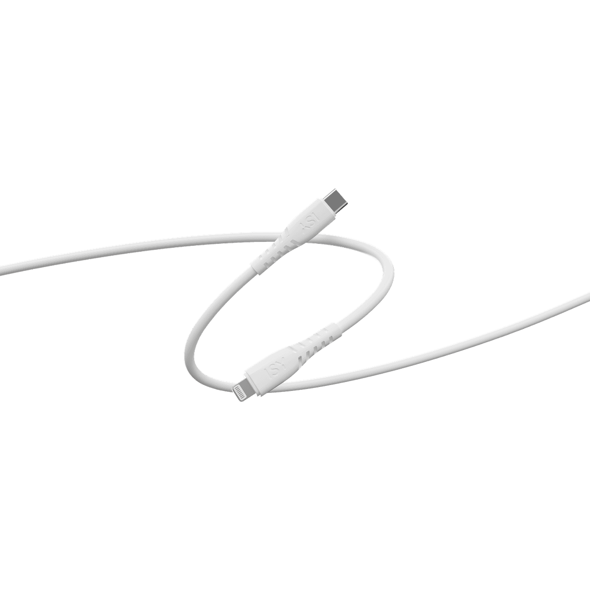 ISY IUC-1109 USB-C to Lightning Oplaadkabel 1 m Wit — afbeelding 1