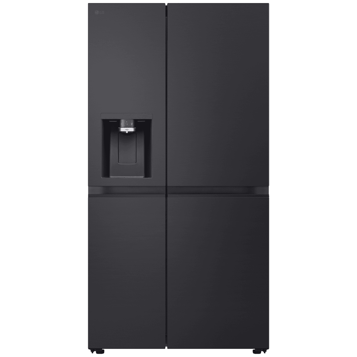 LG GSLE91EVAB - Amerikaanse koelkast - breedte 91.3 cm - hoogte 179 cm - NoFrost Koelkast Dark Grey — afbeelding 1