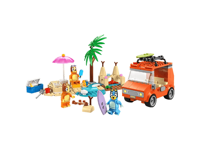 Lego Bluey 11202 Bluey Autorit Naar Het Strand Bouwstenen