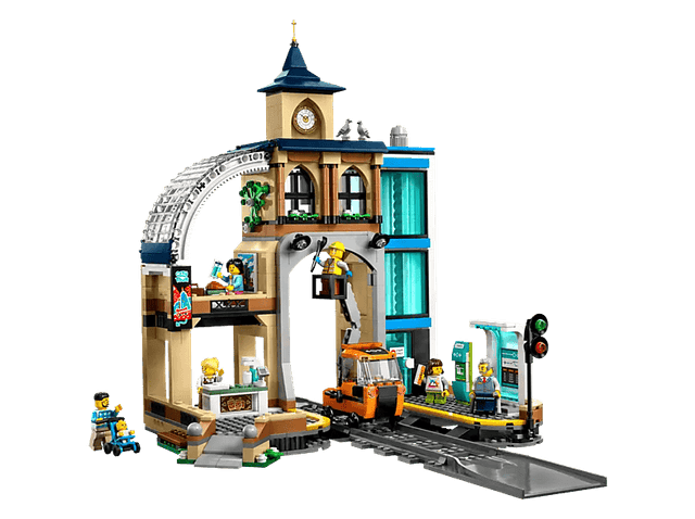 Lego City 60469 Centraal Station Bouwstenen