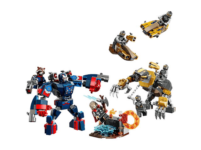 Lego Marvel 76322 Avengers: Thor Vs. Chitauri Bouwstenen