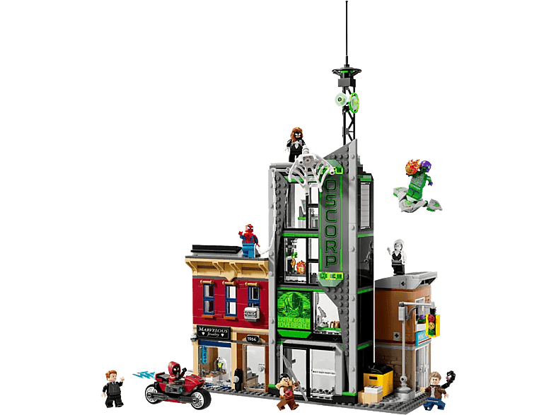 Lego Marvel 76324 Spider-man Vs. Oscorp Bouwstenen — afbeelding 1