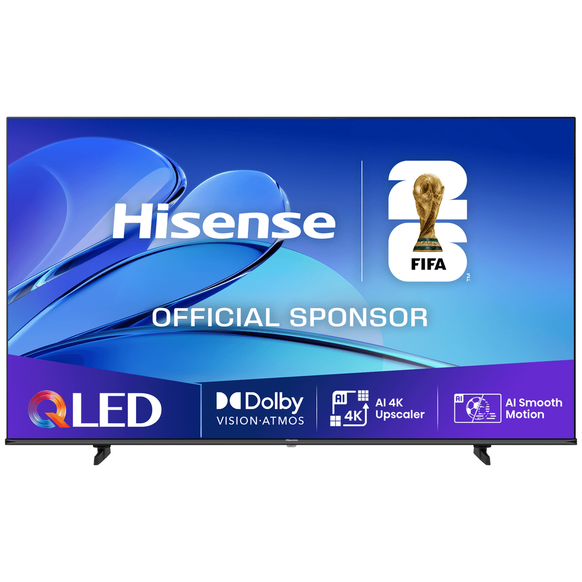 HISENSE 75E71Q - Ultra HD 4K - QLED-tv - 75 inch - 2025 — afbeelding 1