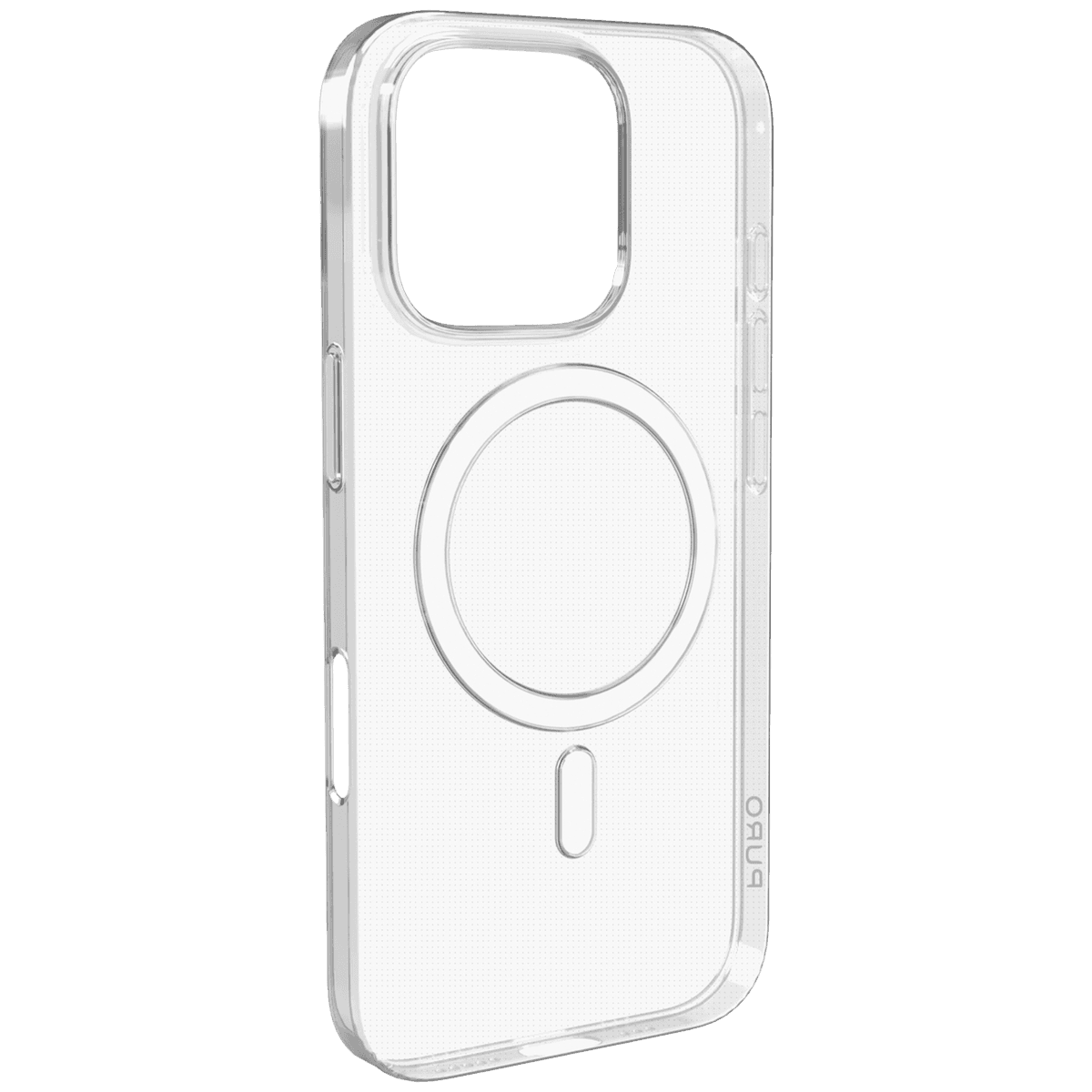 PURO Cover Ultra-Slim Magsafe "0.3 MAG" in TPU Telefoonhoesje voor Apple iPhone 16 Pro Transparent — afbeelding 1