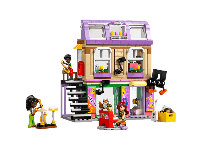 Lego Friends 42653 Muziekwinkel En Appartement Bouwstenen