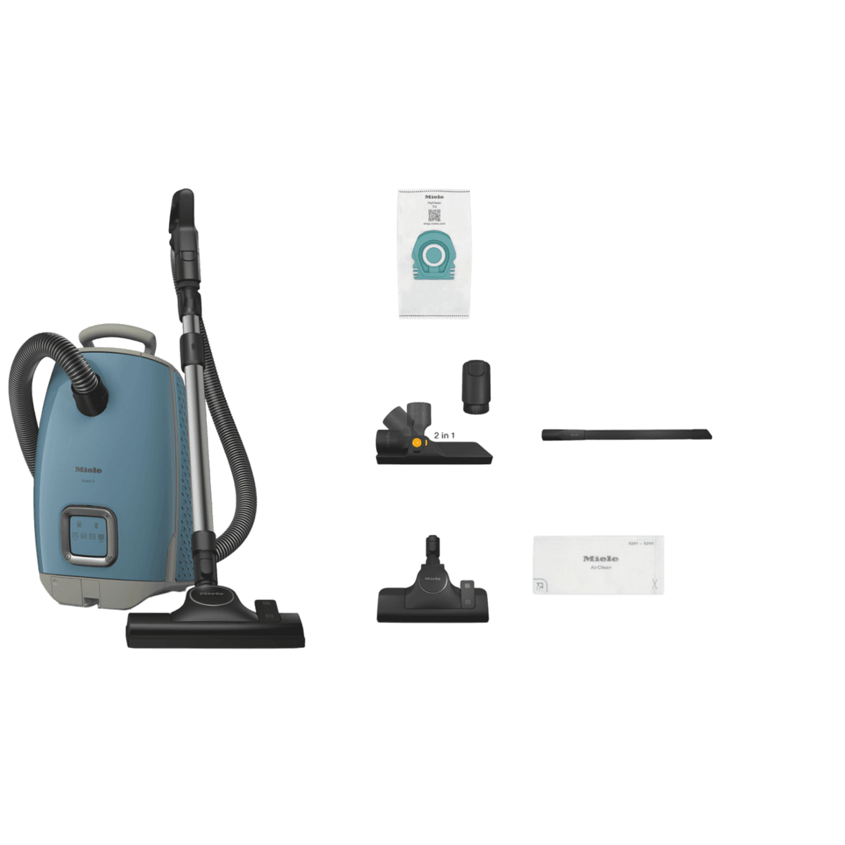 MIELE Guard L1 Flex Stofzuiger met zak Nordicblauw — afbeelding 1