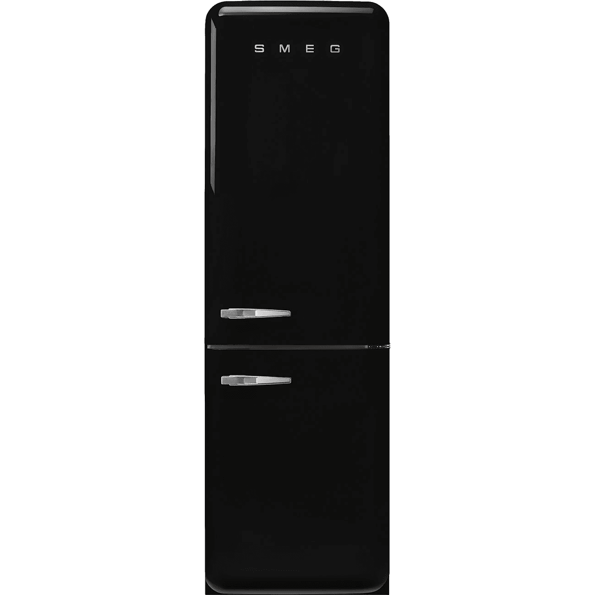 SMEG FAB32RBL6 - Retro Koel-vriescombinatie - 196.8 cm - Rechtsdraaiende deur - 331 L - Zwart — afbeelding 1