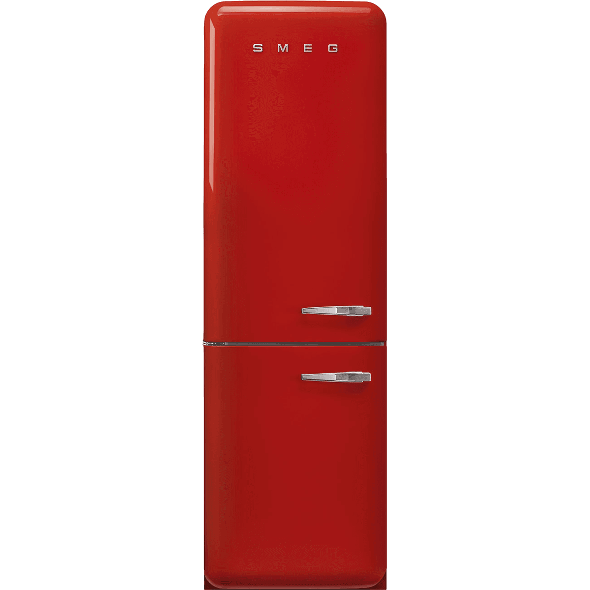 SMEG FAB32LRD6 - Retro Koel-vriescombinatie - 196.8 cm - Linksdraaiende deur - 331 L - Rood — afbeelding 1
