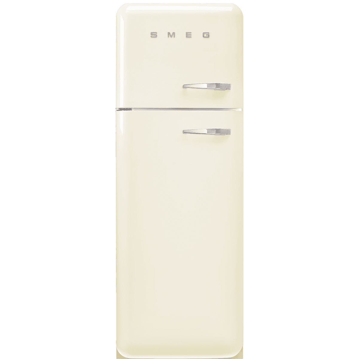 SMEG FAB30LCR6 - Retro Koel-vriescombinatie - 172 cm - Linksdraaiende deur - 294 L - Crème — afbeelding 1