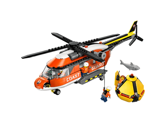 Lego City 60503 Kustwacht Helikopter Bouwstenen