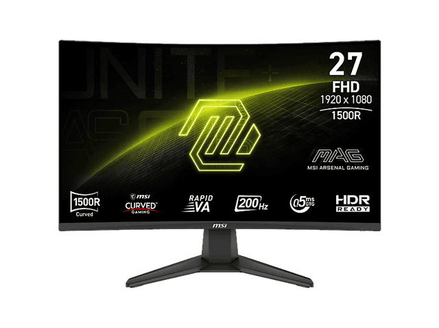 MSI Mag 276cf E20 - 27 Inch Full Hd 1920 X 1080 Pixels Va (vertical Alignment)