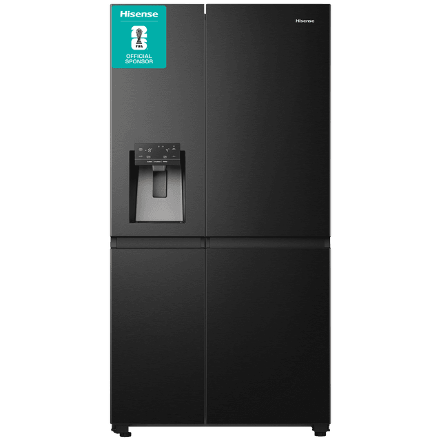 HISENSE  RS818N4TFC -  Amerikaanse koelkast - breedte 91 cm - hoogte 179 cm - inhoud 632 l - NoFrost
