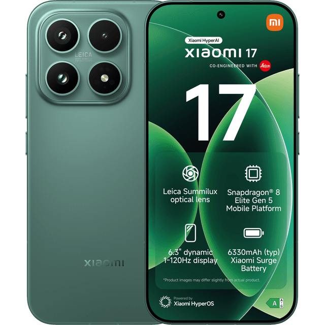 XIAOMI 17 12GB RAM - 512 GB Groen