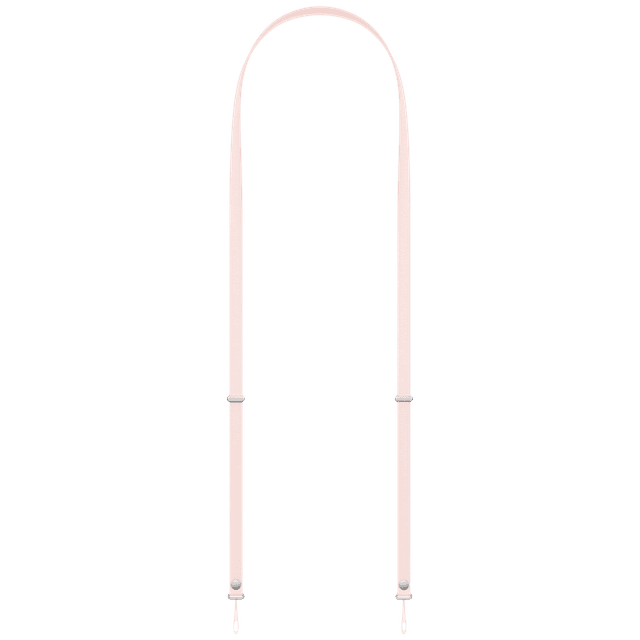 Apple Crossbody Strap Soft Pink Voor Apple Iphone 17 / Pro /17 Max 17e Air