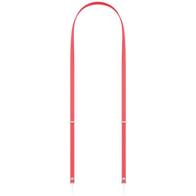 Apple Crossbody Strap Bright Guava Voor Apple Iphone 17 / Pro /17 Max 17e Air