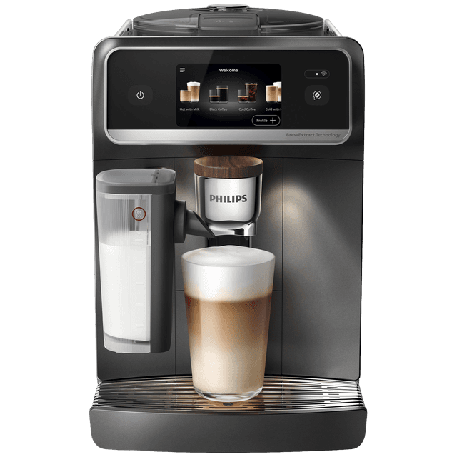 PHILIPS Café Aromis 8000-serie - Volautomatische espressomachine - 50+ Warme & Koude Dranken - LatteGo Pro - Automatisch Melksysteem - Zwart - EP8757/12