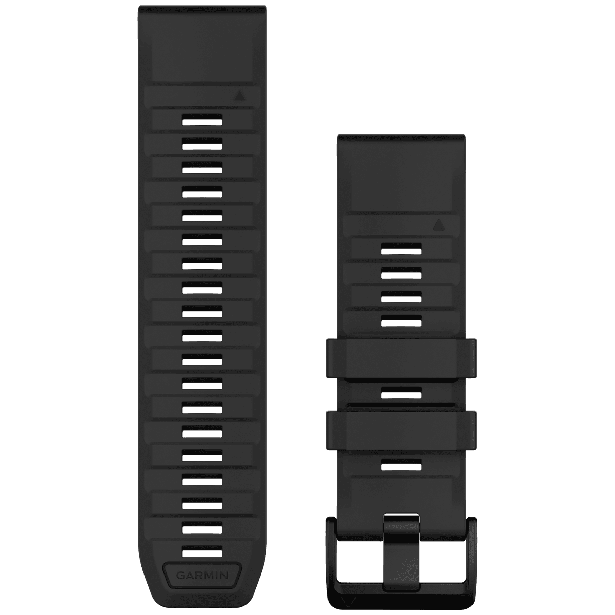 GARMIN Siliconen polsband, 26MM, Quickfit, zwart, met zwarte gesp Horlogebandje Zwart — afbeelding 1