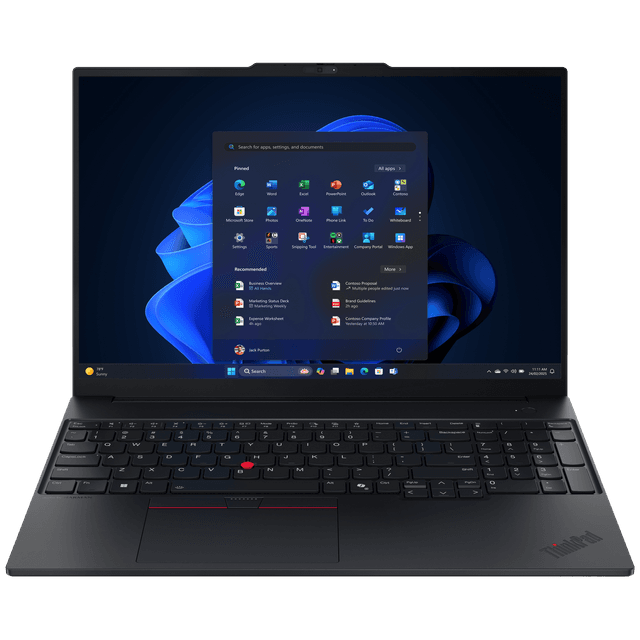 LENOVO ThinkPad E16 Gen 3 - 16 inch - AMD Ryzen 7 250 - 32 GB - 1 TB - Windows 11 Pro
