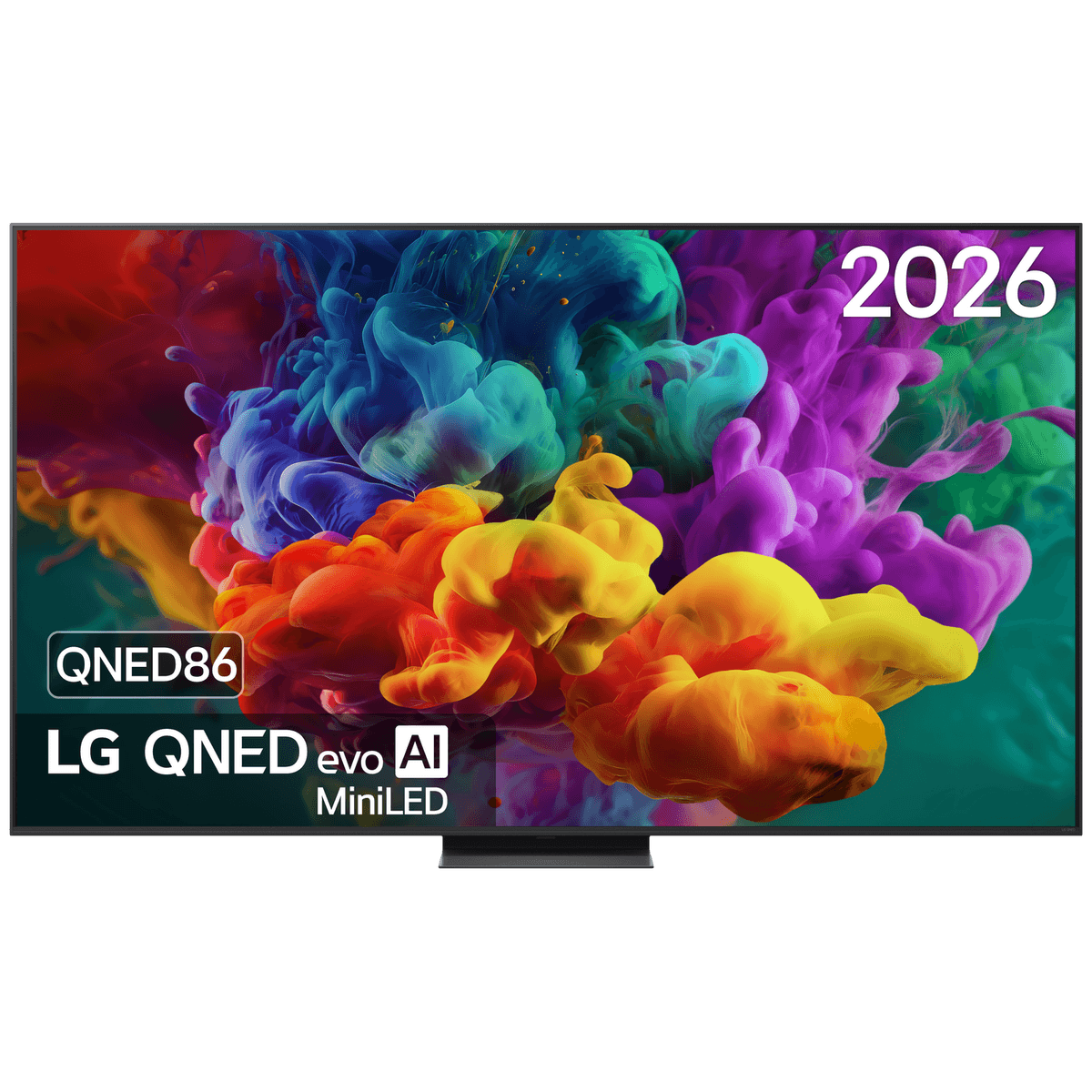 LG Evo AI 86QNED86B6B - Ultra HD 4K - Mini-led-tv - 86 inch - 2026 — afbeelding 1