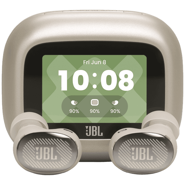 JBL Live Buds 4 Draadloze oordopjes met Noise Cancelling en Smart Case (2026) Champagne