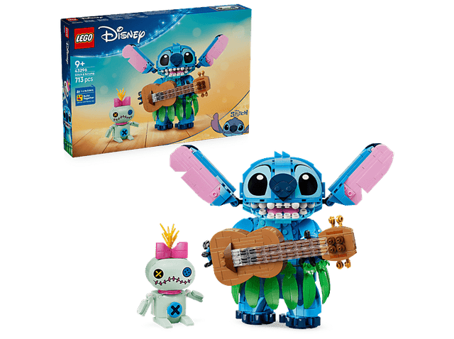 Lego Disney 43296 Stitch & Scrump Bouwstenen Multicolor