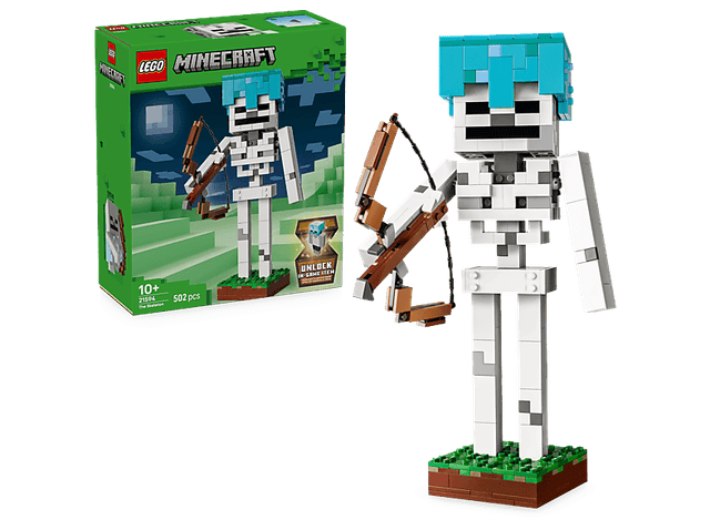 Lego Minecraft 21594 The Skeleton Bouwstenen Multicolor