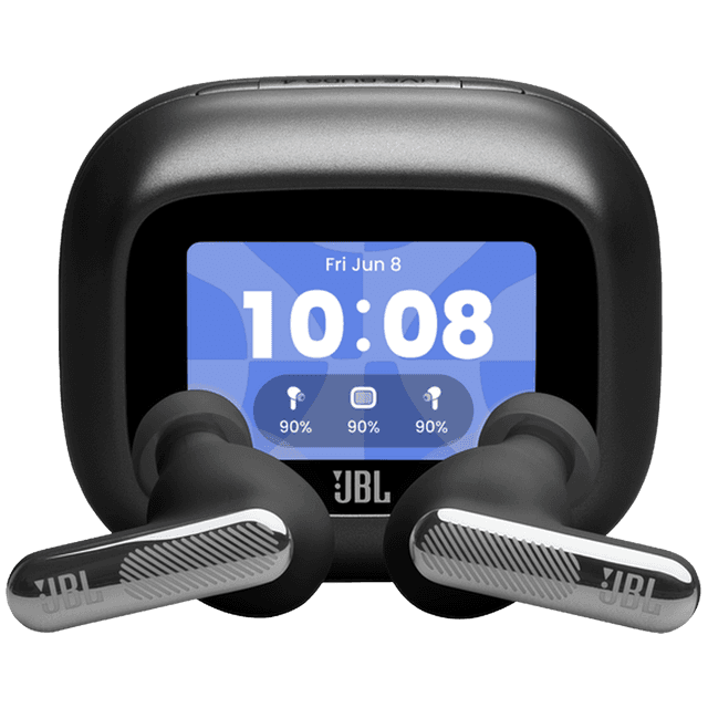 JBL Live Beam 4 Draadloze oordopjes met Noise Cancelling en Smart Case (2026) Zwart