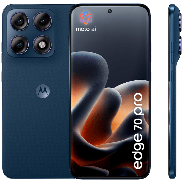 MOTOROLA Edge 70 Pro Titan - 256 GB Blauw