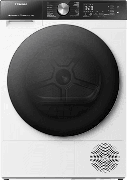 HISENSE Warmtepompdroger DH5S102BW -  10 kg - 64 dB - Energielabel C