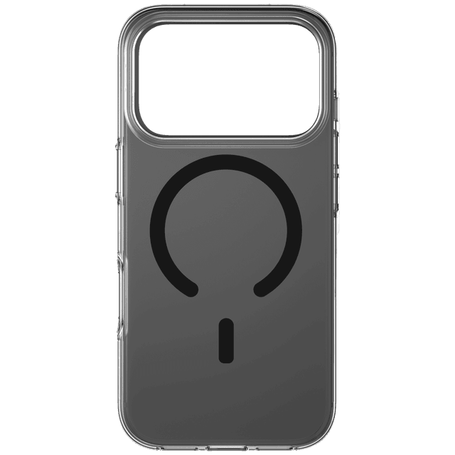 UNIQ iPhone 17 Pro Case Clario MagSafe Black Telefoonhoesje voor Apple iPhone 17 Pro Zwart