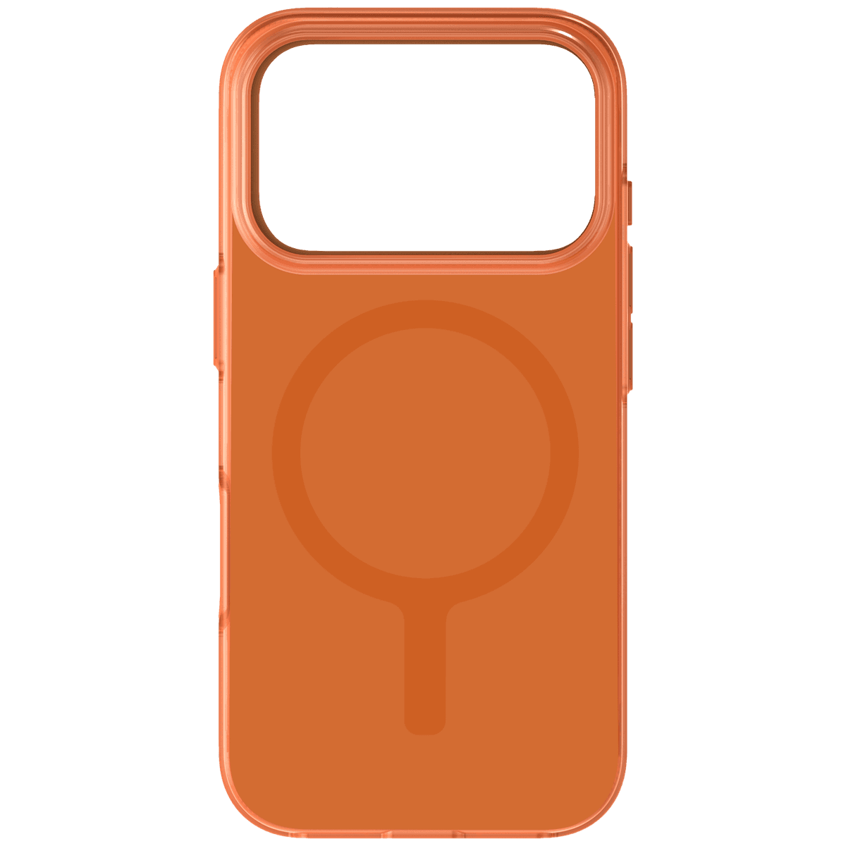 UNIQ iPhone 17 Pro Case Clario MagSafe Orange Telefoonhoesje voor Apple iPhone 17 Pro Oranje — afbeelding 1
