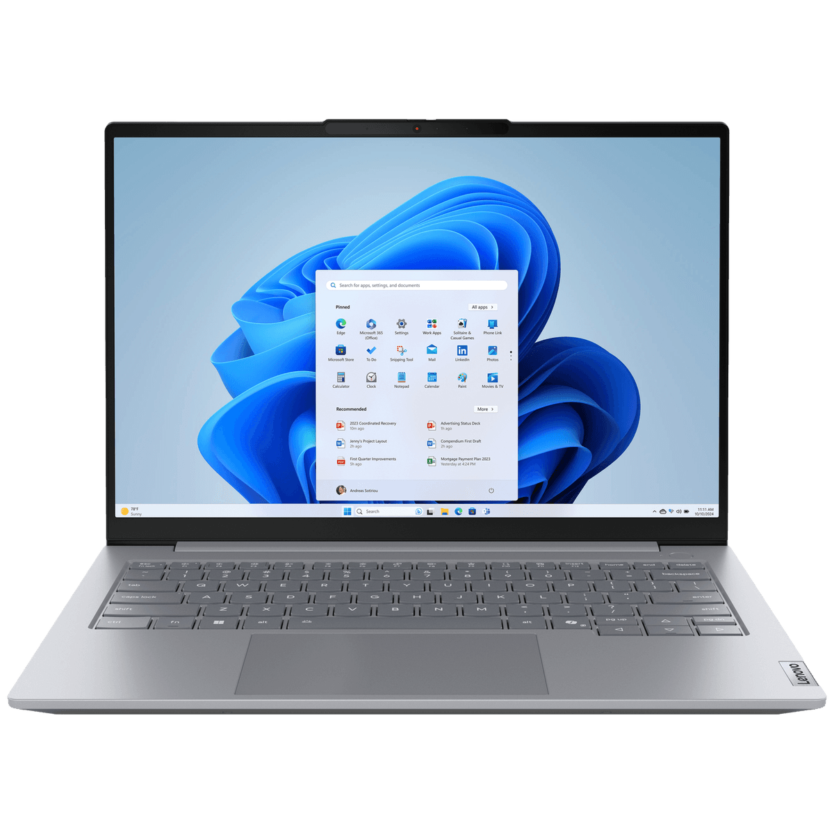 LENOVO ThinkBook 14 G8 IAL - 14 inch - Intel Core Ultra 5 135H - 16 GB - 512 GB - Windows 11 Pro — afbeelding 1