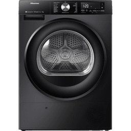 HISENSE DH3S902BB3 - Warmtepompdroger - 9 kg - 64 dB - Energielabel C