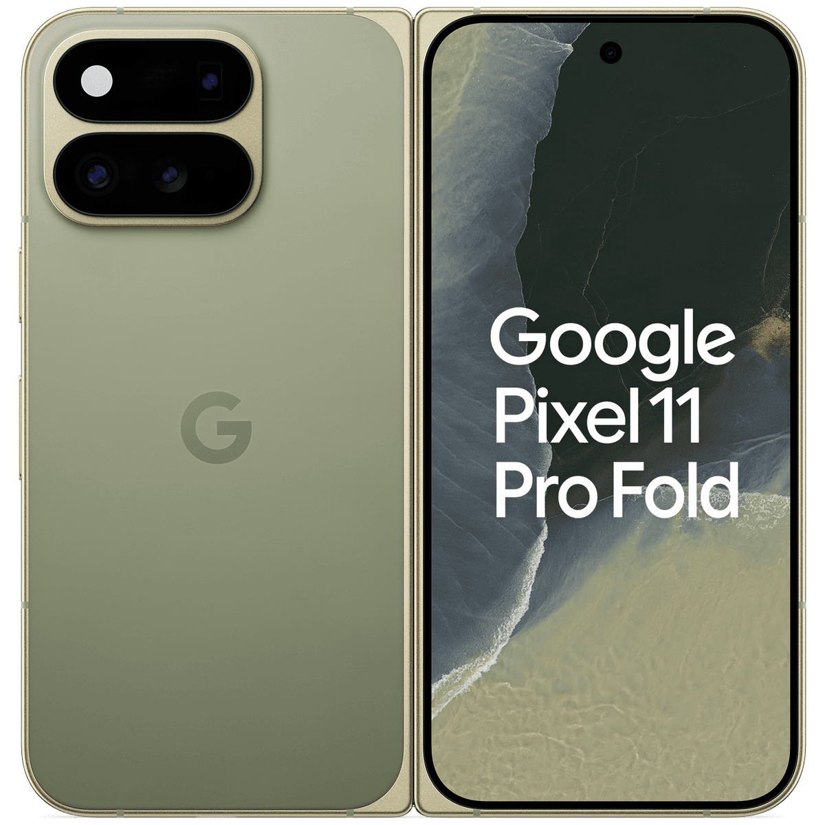 GOOGLE Pixel 11 Pro Fold - 512 GB Olive — afbeelding 1