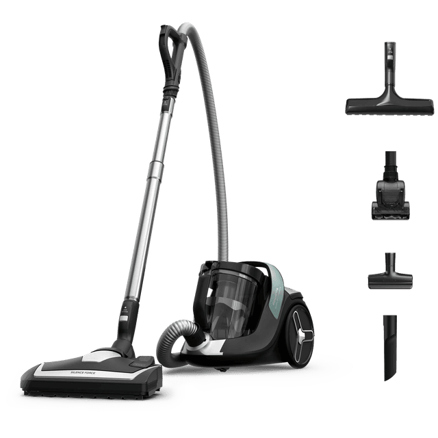 ROWENTA Silence Force Cyclonic 8 RO7C52 - Stofzuiger - Met Zakloze technologie - Zwart, Eucalyptus