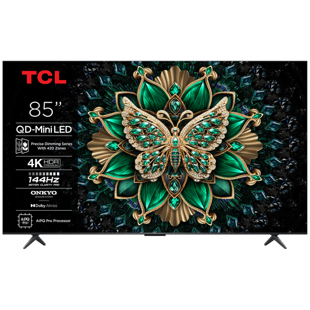 TCL 85C6K - Ultra HD 4K - Mini-led-tv - 85 inch - 2025