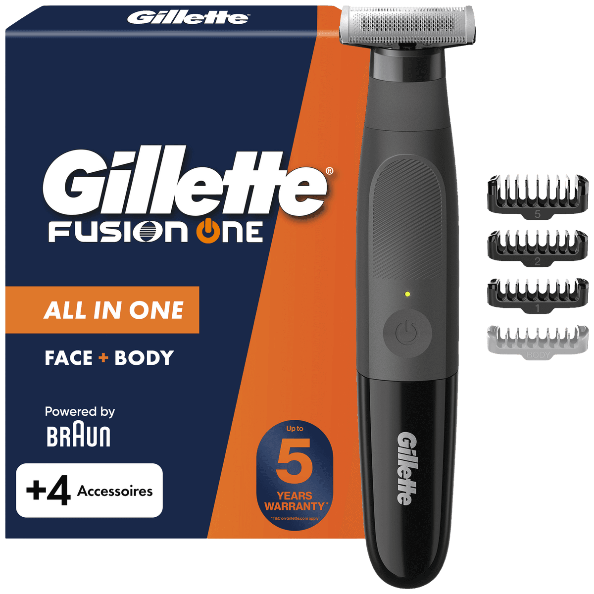 GILLETTE Fusion One Multigroomer Zwart — afbeelding 1