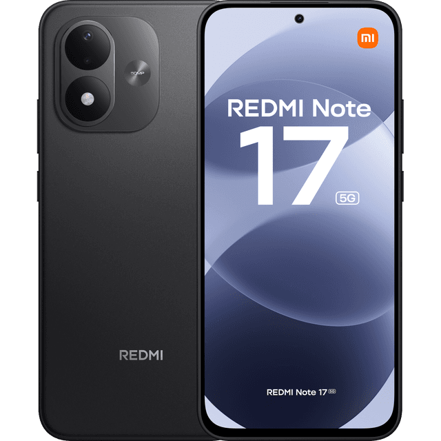 XIAOMI Redmi Note 17 5G - 8GB - 256 GB Zwart