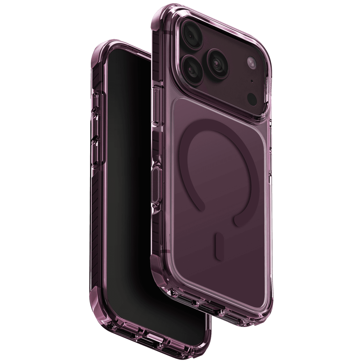 UNIQ Maglick charging combat Telefoonhoesje voor Apple iPhone 18 Pro Rood — afbeelding 1