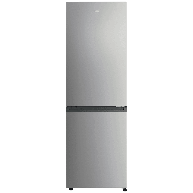 HAIER HDPR1618ANPK - breedte 59.5 cm - hoogte 185 cm - inhoud 355 l - NoFrost Koel-vriescombinatie Inox