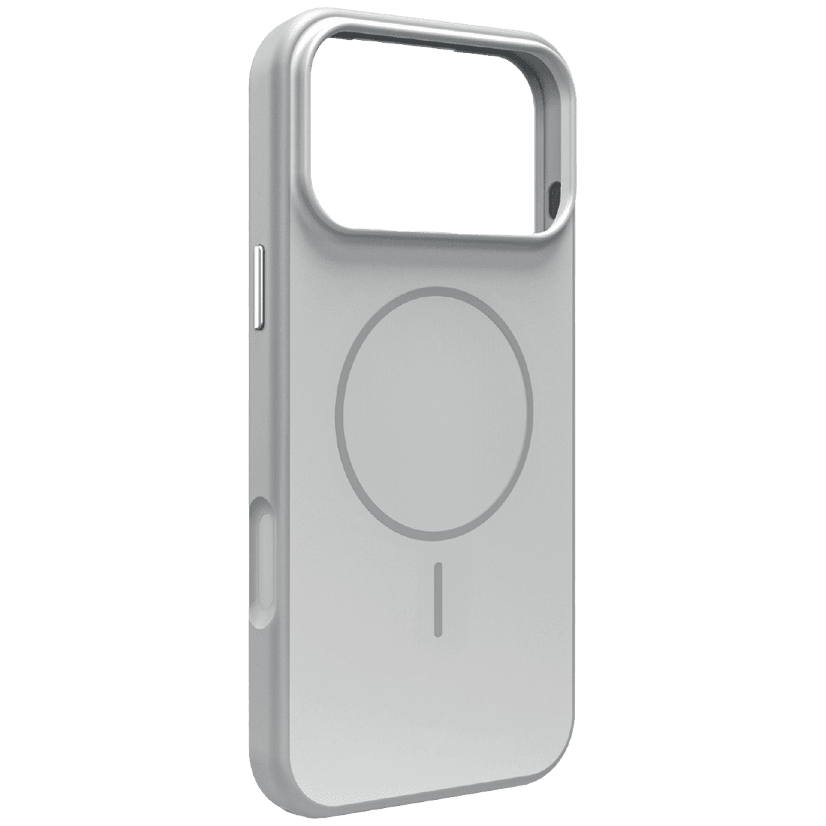 PURO Bicolor Mag Cover Telefoonhoesje voor Apple iPhone 18 Pro Max Zilver — afbeelding 1