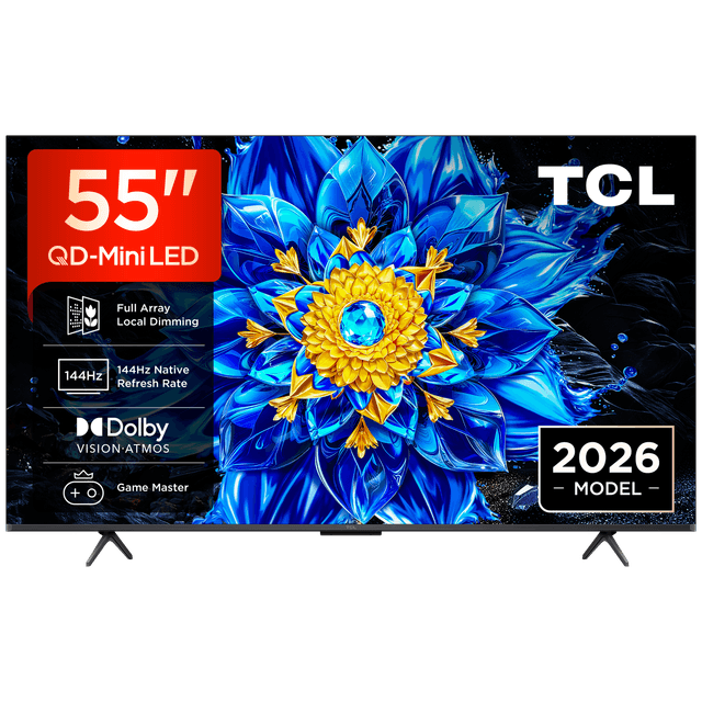 TCL 55P8L Google TV - Ultra HD 4K - QD-Mini-LED-tv - 55 inch - 2026