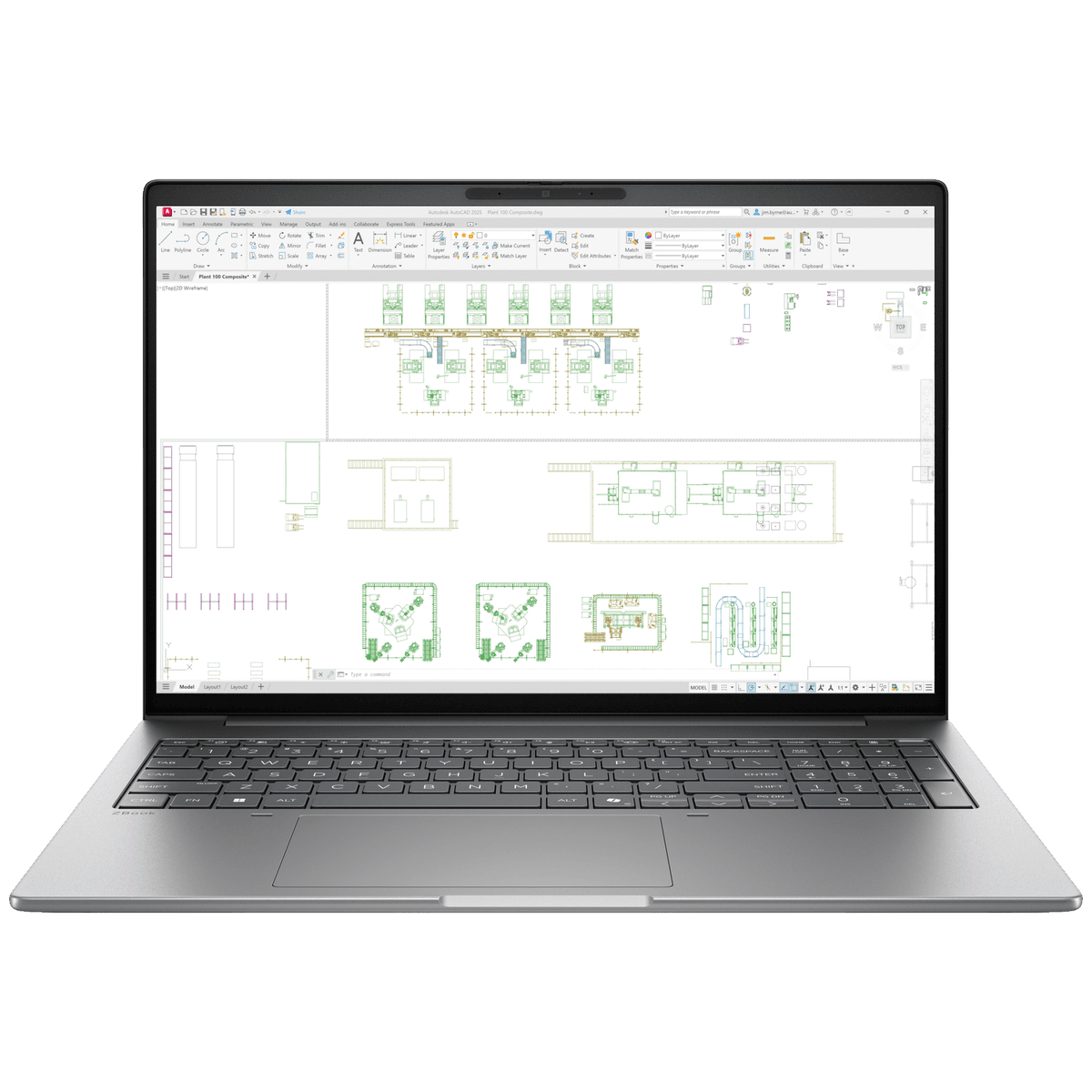 HP ZBook 8 G2i 16 Copilot+ PC - 16 inch - Intel Core Ultra 7 356H - 32 GB - 512 GB - NVIDIA RTX PRO 500 Blackwell - Windows 11 Pro — afbeelding 1
