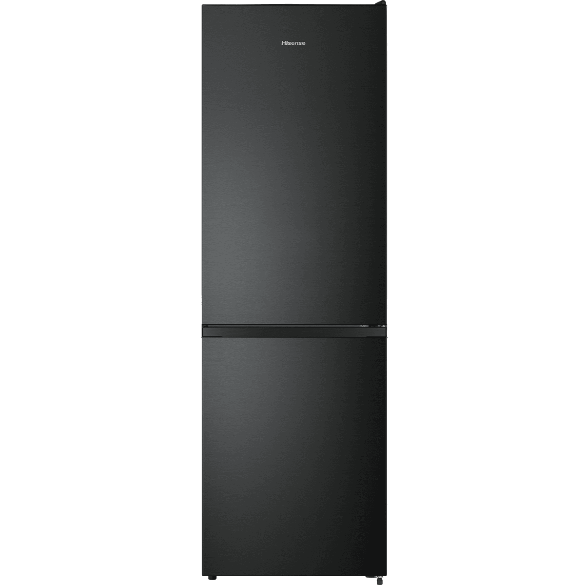 HISENSE RB3N300NEFA - Koel-vriescombinatie - breedte 59.5 cm - hoogte 187.3 cm - inhoud 304 l - NoFrost Koel-vriescombinatie Black steel look — afbeelding 1