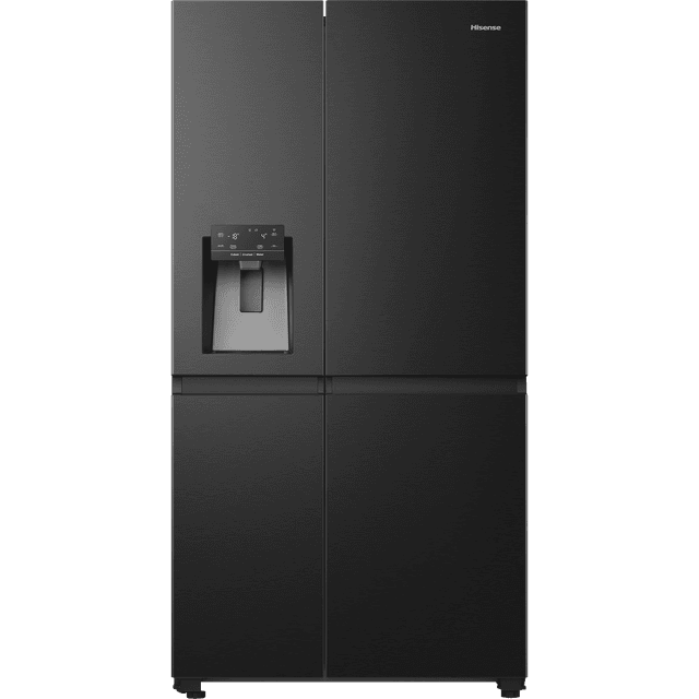 HISENSE  RS818N4TFC -  Amerikaanse koelkast - breedte 91 cm - hoogte 179 cm - inhoud 632 l - NoFrost