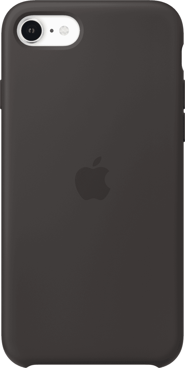APPLE iPhone SE Siliconen Case Zwart