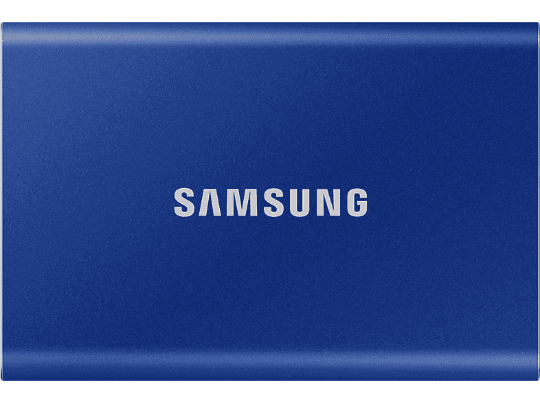 Samsung - T7 Portable Ssd 1tb 1050 Mbit/s Usb 3.2 Blauw — afbeelding 1