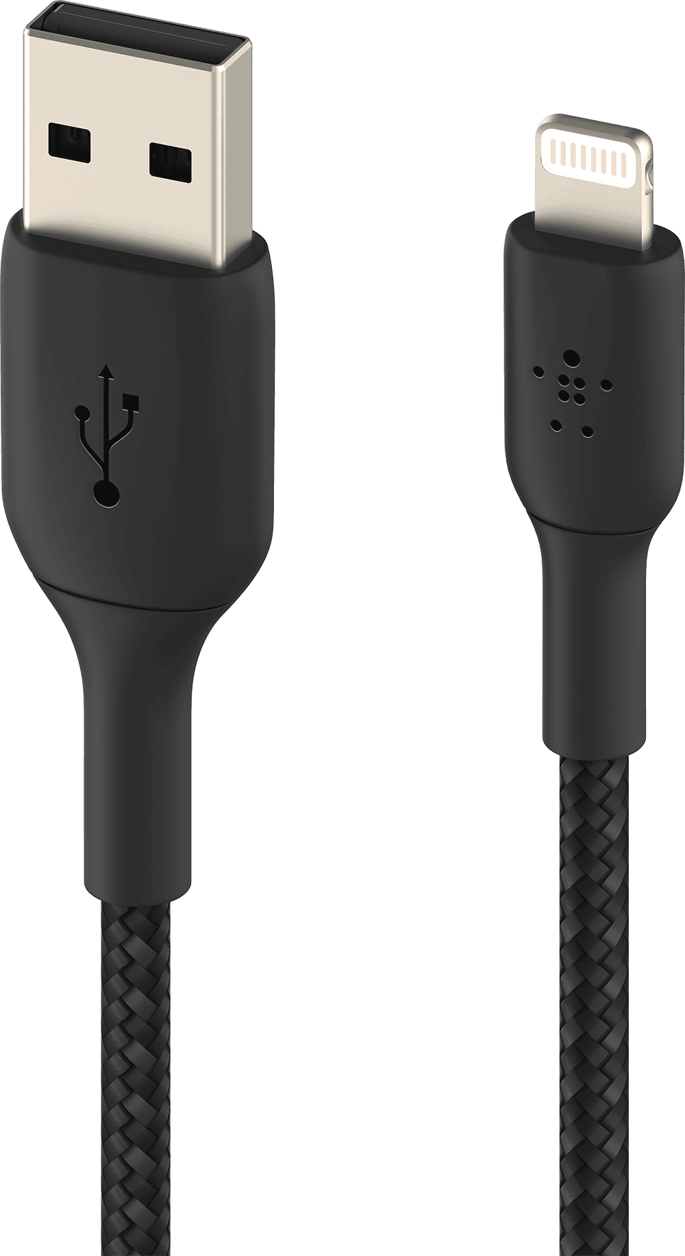 BELKIN Braided USB-A-naar-Lightning 2 Meter Zwart — afbeelding 1